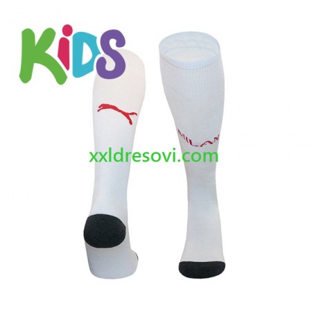 AC Milan Domaći Dječji Sportske Čarape 2024-2025